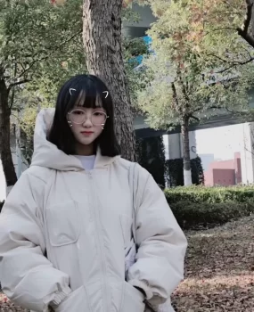 宁波纺织学院学生妹，小清新